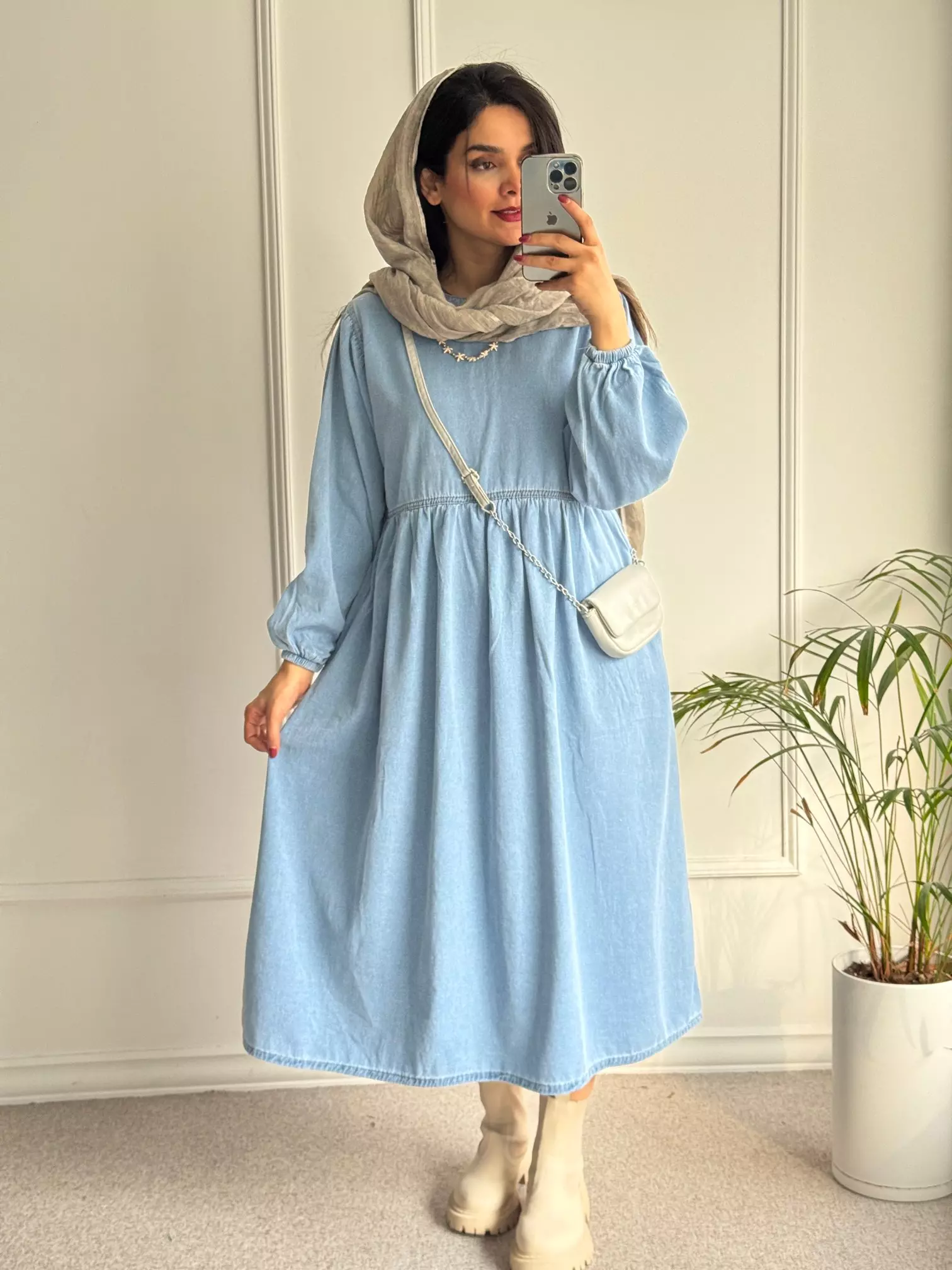 پیراهن جین درسا